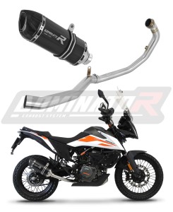 KTM 390 Adventure 2020 - 2024  Auspuffanlagen Schalldämpfer HP1 BLACK + dB killer medium