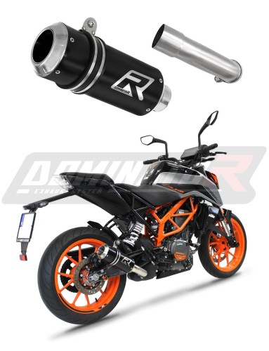 wydech tłumik DOMINATOR GP CZARNY pasujący do motocykla KTM 390 Duke 2021 - 2023 6