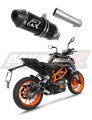 Auspuff Schalldämpfer DOMINATOR HP3 schwarz passend für KTM 390 Duke 2021  2023 6