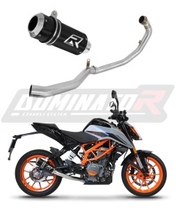 KTM 390 Duke 2021 - 2023 Auspuffanlagen Schalldämpfer GP BLACK + dB killer medium