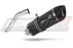 BMW F650 CS 2002 - 2005 Schalldämpfer Auspuff HP1 BLACK + dB killer medium