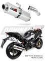 exhaust muffler DOMINATOR homologated road legal OVAL fits to CBR 600 F 2011  2015 4