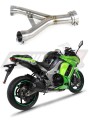 Z1000 Z 1000 SX Exhaust Cat Eliminator Catalyst Catalytic Converter Linkpipe Decat Downpipe  2017 - 2019 DOMINATOR x