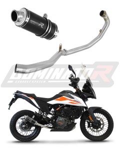 KTM 390 Adventure 2020 - 2024 Auspuffanlagen Schalldämpfer GP1 BLACK + dB killer medium