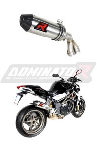 MV Agusta BRUTALE 990R 2009 - 2013 Schalldämpfer Auspuff HP3 + dB killer medium