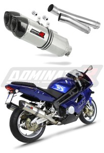 MuZ MZ 1000 S 2004 - 2007 Schalldämpfer Auspuff HP1 + dB killer medium