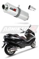 wydech tłumik DOMINATOR Owalny pasujący do motocykla Piaggio X10 125 2012 - 2016 5