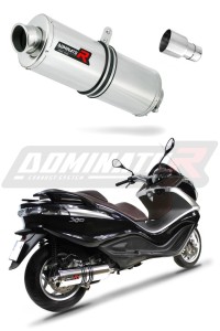 Piaggio X10 125 2012 - 2016 Schalldämpfer Auspuff OV + dB killer medium