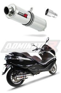 Piaggio X10 125 2012 - 2016 Schalldämpfer Auspuff ST + dB killer medium