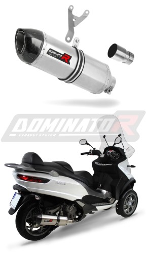 Auspuff Schalldämpfer DOMINATOR HP1 passend für Piaggio MP3 500 2008  2022 5