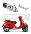 Piaggio Vespa GTS 125 2007 - 2012 motorcycle Exhaust Muffler Auspuff Sportauspuff Silencer Echappement Silencieux Scarico Scarichi Escape Wydech Tłumik  HP1 Dominator x