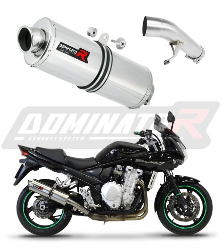 Auspuff Schalldämpfer DOMINATOR OV passend für Suzuki GSF 650 BANDIT N / S 2007  2016 6