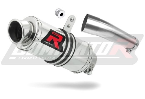 Auspuff Schalldämpfer DOMINATOR GP1 passend für Suzuki SV 650 N 1999  2002 3