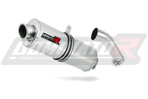 Auspuff Schalldämpfer DOMINATOR OV passend für Suzuki SV 650 N 2003  2015 6