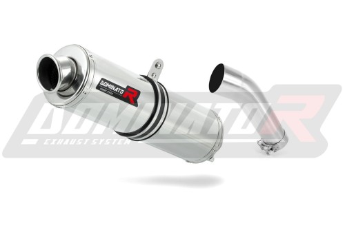 Auspuff Schalldämpfer DOMINATOR rund passend für Suzuki SV 650 N 2003  2015 7