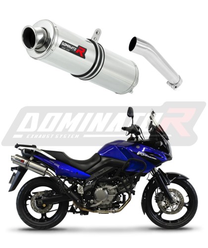 wydech tłumik DOMINATOR Okrągły pasujący do motocykla Suzuki DL 650 V-Strom 2004 - 2006 6