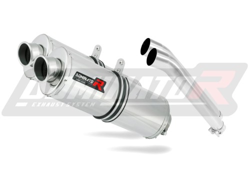 wydech tłumik DOMINATOR Owalny pasujący do motocykla Suzuki DL 1000 V-Strom 2002 - 2012 3