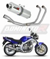 komplette Auspuffanlage mit Schalldämpfer DOMINATOR Full System OV passend für Suzuki GS 500E 1989  2009 7