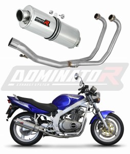 Suzuki GS 500E 1989 - 2009 Auspuffanlagen Schalldämpfer OV + dB killer medium