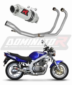 Suzuki GS 500E 1989 - 2009 Auspuffanlagen Schalldämpfer GP1 + dB killer medium