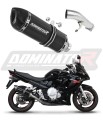 exhaust muffler DOMINATOR HP1 BLACK fits to Suzuki GSXF 650 2007  2016 6
