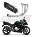 kompletny układ wydechowy z tłumikiem DOMINATOR Full System HP1 CZARNY pasujący do motocykla Suzuk