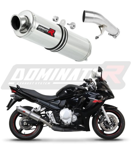 wydech tłumik DOMINATOR Okrągły pasujący do motocykla Suzuki GSXF 650 2007 - 2016 6