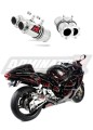 Auspuff Schalldämpfer DOMINATOR GP1 passend für Suzuki GSXR 1300 Hayabusa 1999  2007 6