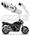 Auspuff Schalldämpfer DOMINATOR rund passend für Suzuki GSX 1400 2001  2005 6