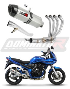 Suzuki GSF 650 BANDIT N / S 2005 - 2006 Auspuffanlagen Schalldämpfer HP1 + dB killer medium