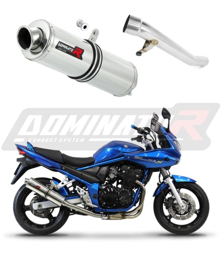 Auspuff Schalldämpfer DOMINATOR rund passend für Suzuki GSF 650 BANDIT N / S 2005  2006 6