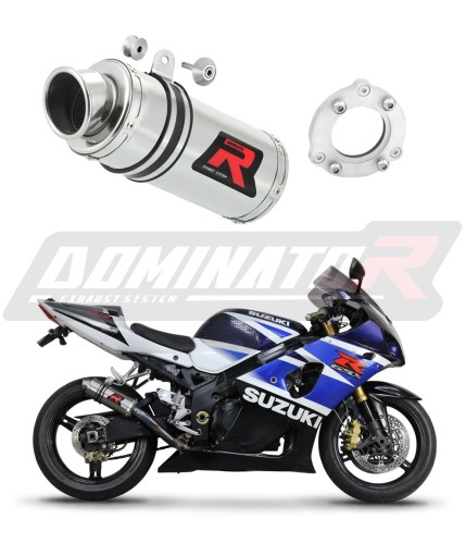 Auspuff Schalldämpfer DOMINATOR Bolton GP1 passend für Suzuki GSXR 1000 K1  K4 2001  2004 6
