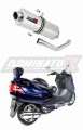 Auspuff Schalldämpfer DOMINATOR OV passend für Suzuki BURGMAN 400 1998  2002 6