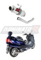 Auspuff Schalldämpfer DOMINATOR GP1 passend für Suzuki BURGMAN 400 1998  2002 6