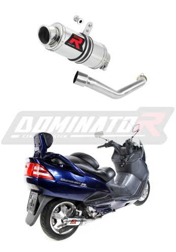 Auspuff Schalldämpfer DOMINATOR GP1 passend für Suzuki BURGMAN 400 1998  2002 6