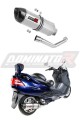 Auspuff Schalldämpfer DOMINATOR HP1 passend für Suzuki BURGMAN 400 1998  2002 6