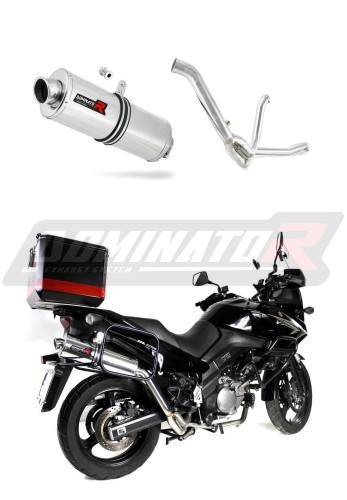 Auspuff Schalldämpfer DOMINATOR OV passend für Suzuki DL 650 V Strom 2007  2011 5
