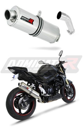 Auspuff Schalldämpfer DOMINATOR OV passend für Suzuki GSR 750 2011  2016 6