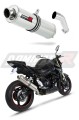 Auspuff Schalldämpfer DOMINATOR rund passend für Suzuki GSR 750 2011  2016 6
