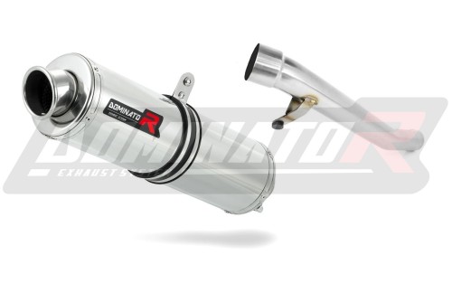 Auspuff Schalldämpfer DOMINATOR rund passend für Suzuki GSX 1200 INAZUMA 1999  2000 3