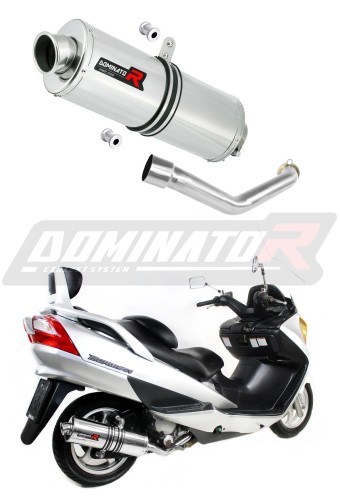 Auspuff Schalldämpfer DOMINATOR OV passend für Suzuki BURGMAN 400 2003  2006 5