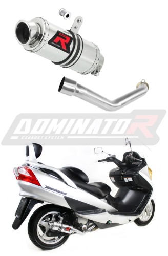 Auspuff Schalldämpfer DOMINATOR GP1 passend für Suzuki BURGMAN 400 2003  2006 5