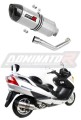 Auspuff Schalldämpfer DOMINATOR HP1 passend für Suzuki BURGMAN 400 2003  2006 5