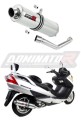 Auspuff Schalldämpfer DOMINATOR rund passend für Suzuki BURGMAN 400 2003  2006 5