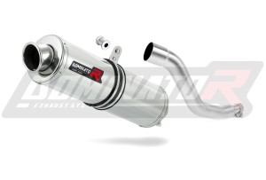 Suzuki DR 125 Schalldämpfer Auspuff ST + dB killer medium