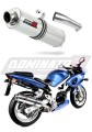 Auspuff Schalldämpfer DOMINATOR rund passend für Suzuki SV 650 S 1999  2002 5