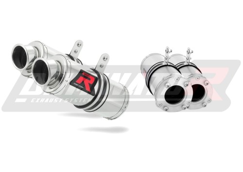 exhaust muffler DOMINATOR GP1 fits to Suzuki TL 1000 R 1997  2000 3