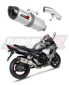 Suzuki GSX 1250 FA 2010 - 2016 Exhaust Silencer Muffler HP1 + dB killer medium