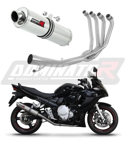 kompletny układ wydechowy z tłumikiem DOMINATOR Full System Okrągły pasujący do motocykl