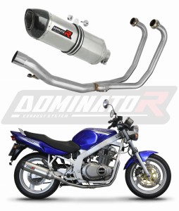 Suzuki GS 500F 2004 - 2014 Auspuffanlagen Schalldämpfer HP1 + dB killer medium